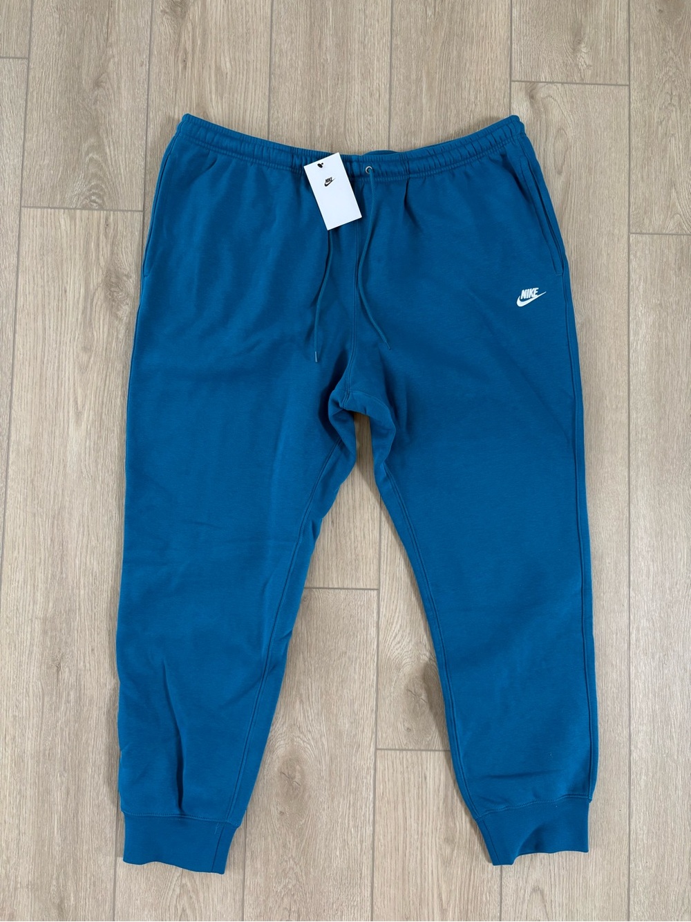 Nike Teal Men’s Sweatpants with White Swoosh Size XXL